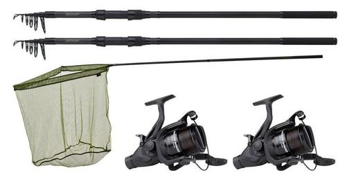 JRC Defender 2 Rod Combo Tele Karperhengel Set 3.6m (3lb), Watersport en Boten, Hengelsport | Algemeen, Nieuw, Verzenden