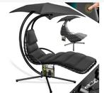 Zwevende ligstoel met parasol - hang ligbed / hangmat -, Verzenden, Nieuw