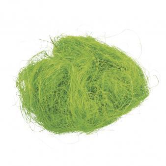 Sisal Grasvezel 20gram. LichtGroen  Sisal 20gr, Hobby en Vrije tijd, Knutselen, Nieuw, Ophalen of Verzenden