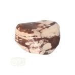 Jaspis Cappuccino trommelsteen Nr 40 - 20  gram - Zuid Afrik, Verzenden, Nieuw