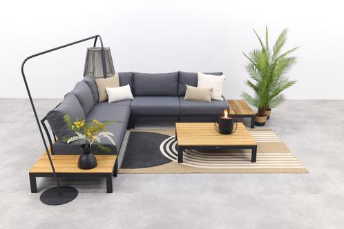 Avalounge loungeset - Aluminium/teakhout - 2-delig, Tuin en Terras, Tuinsets en Loungesets, Loungeset, Nieuw, Hout, Verzenden