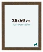 Fotolijst 36x49 cm - Goud Antiek - MDF - Como, Huis en Inrichting, Woonaccessoires | Lijsten, Verzenden, Nieuw