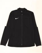 NIKE Mens Tracksuit Top Jacket Large Black Colourblock, Verzenden, Nieuw