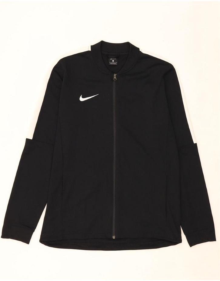 NIKE Mens Tracksuit Top Jacket Large Black Colourblock, Kleding | Heren, Jassen | Winter, Verzenden
