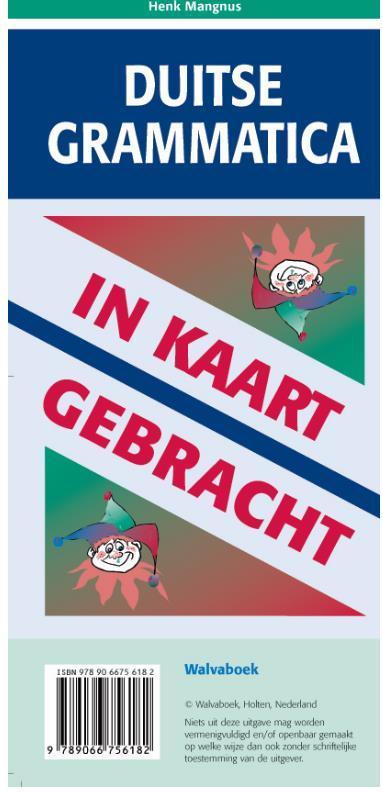 Duitse Grammatica 9789066756182, Boeken, Schoolboeken, Zo goed als nieuw, Verzenden