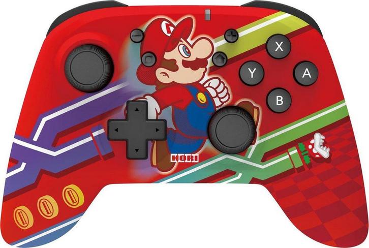 Wireless Pro Controller - Super Mario New Design Edition -, Spelcomputers en Games, Spelcomputers | Nintendo Switch, Zo goed als nieuw