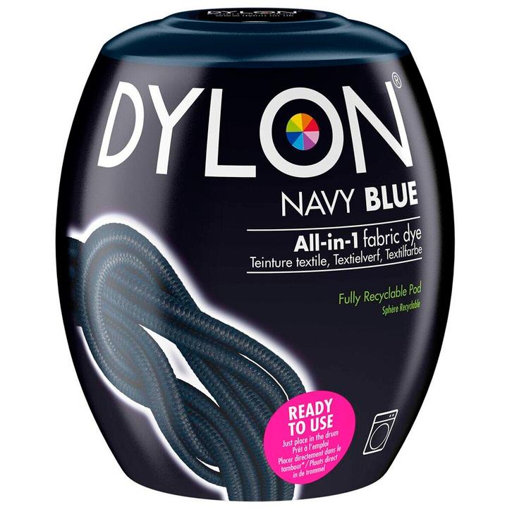 Dylon Navy Blue Machinewas Textielverf, Huis en Inrichting, Badkamer | Badtextiel en Accessoires, Nieuw, Verzenden