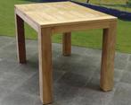 Krista dining tuintafel 120x80xH77,5 cm teak, Ophalen of Verzenden, Nieuw, Teakhout