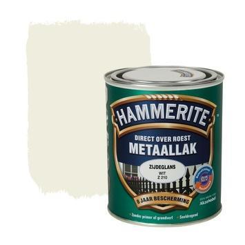 Hammerite Metaallak Wit Z210 Zijdeglans 750 ml, Doe-het-zelf en Verbouw, Verf, Beits en Lak, Nieuw, Ophalen of Verzenden