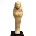 Oude Egypte, Nieuwe rijk Albast Shabti, Antiek en Kunst