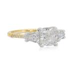 Ring - 18 karaat Geel goud, Witgoud - 2.16ct. tw. Diamant, Nieuw