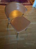 Calligaris - Eetkamerstoel (6) - Side Stoel - Kalfsleer -, Nieuw
