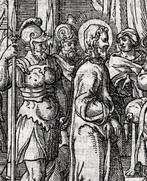 Johann Quentel Erben - Jesus at Herods court or Jesus being