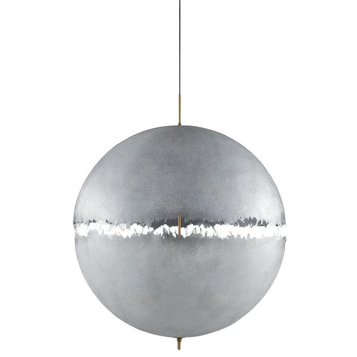 Catellani & Smith PostKrisi Hanglamp, ø¸80 cm - messing/na, Huis en Inrichting, Lampen | Hanglampen, Nieuw, Verzenden