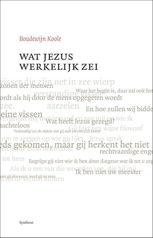 Wat Jezus werkelijk zei 9789062710904 Boudewijn Koole, Boeken, Esoterie en Spiritualiteit, Gelezen, Verzenden