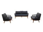 Stoel-bank Loungeset - Maui - Acacia - Zwart - The Outsider, Tuin en Terras, Tuinsets en Loungesets, Verzenden, Nieuw
