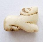 Bactrisch of Sino-Siberisch Marmer XXS Tijgerkraal Talisman, Antiek en Kunst