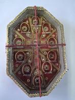Reliekhouder - Glas, Hout, Papier, Textiel - 1850-1900 -
