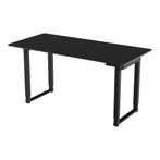 Bureau Kirkkonummi zit sta elektrisch 160x75x72-117 cm zwart, Verzenden, Nieuw