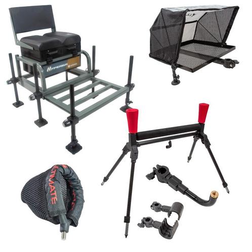 Ultimate Hyperga BX Complete Seatbox Set, Watersport en Boten, Hengelsport | Algemeen, Nieuw, Verzenden