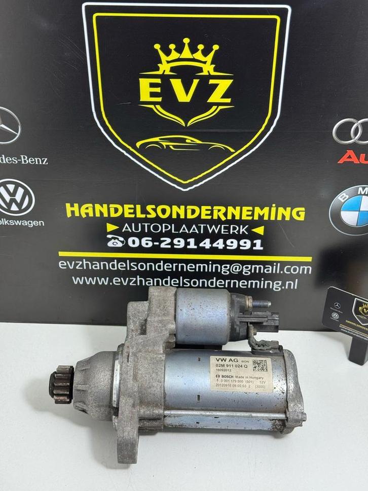 VW Polo 1.2 start motor bj.2016 art.02M911024Q, Auto-onderdelen, Motor en Toebehoren, Gebruikt, Volkswagen