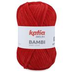 Katia Bambi - 312 rood - Chenille Garen, Ophalen of Verzenden, Nieuw