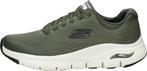 Skechers Arch Fit Maat 45  Heren Sneakers - Olijfgroen, Kleding | Heren, Verzenden, Nieuw