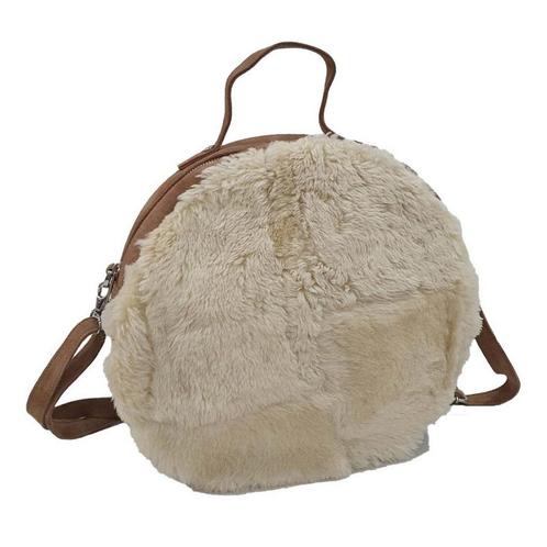schaap wit crossbody tas uni 30x28x7cm (ovis aries), Huis en Inrichting, Woonaccessoires | Overige, Verzenden