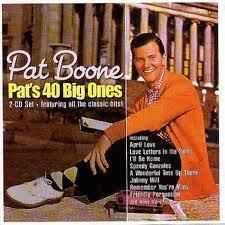 cd - Pat Boone - Pats 40 Big Ones, Cd's en Dvd's, Cd's | Overige Cd's, Zo goed als nieuw, Verzenden