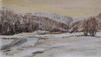Hans Georg Kägi (1935-1966) - Winterlandschaft - NO RESERVE, Antiek en Kunst, Kunst | Schilderijen | Klassiek