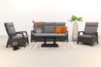 VDG Darwin/Rockford stoel-bank loungeset verstelbaar -, Tuin en Terras, Tuinsets en Loungesets, Verzenden, Nieuw, Wicker, Loungeset