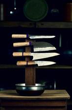 Set of FOUR, Hand-Forged with Old Steel, Japanese Style