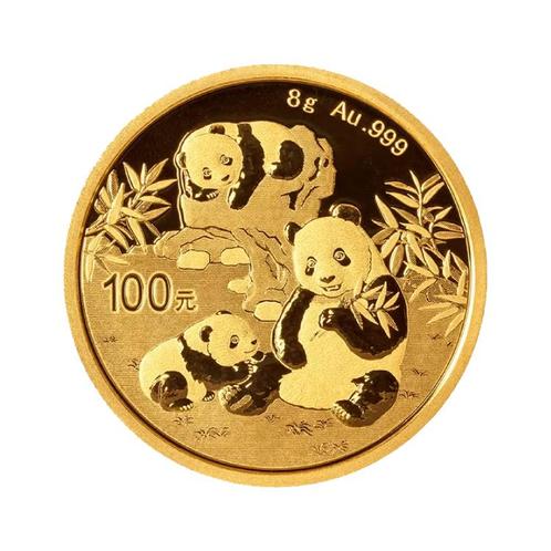 8 gram gouden Panda munt 2025, Postzegels en Munten, Edelmetalen en Baren, Verzenden