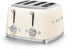 Smeg TSF03CREU broodrooster creme, Witgoed en Apparatuur, Broodroosters, Verzenden, Nieuw