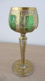 Moser - Wijnglas - Kristal - Czech Moser glass Emaillé, Antiek en Kunst, Antiek | Glas en Kristal