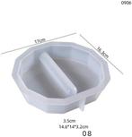 Siliconenmal vierkant multyhook 08 reageerbuis epoxy resin, Ophalen of Verzenden, Nieuw