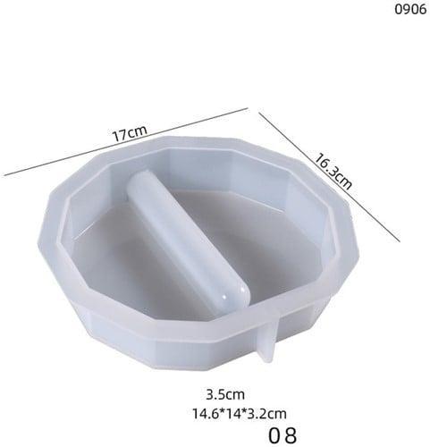 Siliconenmal vierkant multyhook 08 reageerbuis epoxy resin, Hobby en Vrije tijd, Knutselen, Nieuw, Ophalen of Verzenden