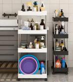 Smal Opbergrek op Wielen – 3/4 Lagen voor Badkamer & Keuken, Huis en Inrichting, Keuken | Keukenelementen, Verzenden, Nieuw