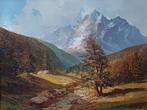 Leonardo Roda (1868 - 1933) - Paeseggio montano
