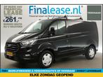 Ford Transit Custom 320 2.0 TDCI L1H1 Airco Cruise €261pm, Auto's, Zwart, Nieuw, Ford, Lease