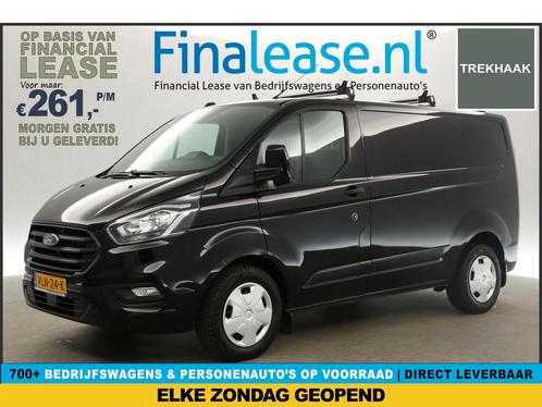 Ford Transit Custom 320 2.0 TDCI L1H1 Airco Cruise €261pm, Auto's, Bestelauto's, Lease, Handgeschakeld, Diesel, Ford, Zwart, Verzenden