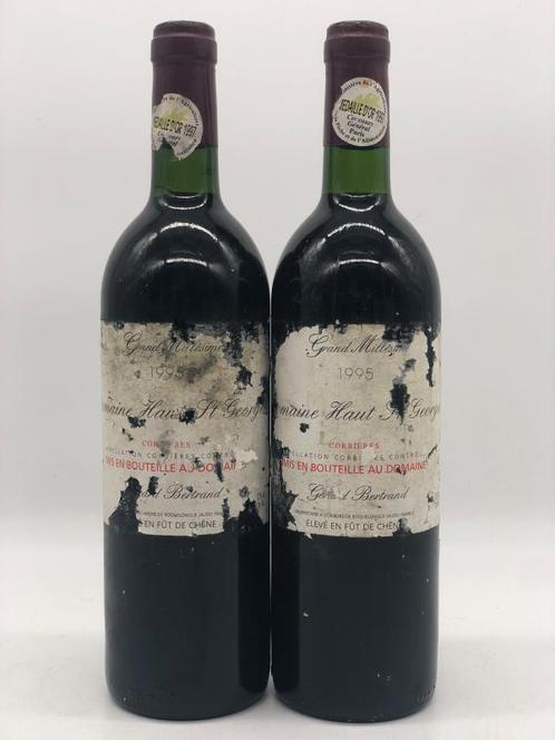 2 x 75cl Domaine Haut-St.Georges Corbieres Gerard Bertran..., Verzamelen, Wijnen, Frankrijk, Rode wijn, Nieuw, Ophalen of Verzenden