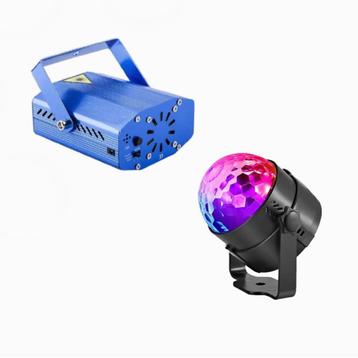 Discolamp Partybox - Discobal - Laser - LED