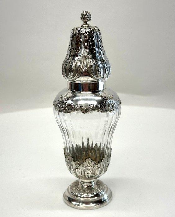 Antiek 19e eeuw strooier - L. Lapar - Suikerstrooier - .950, Antiek en Kunst, Antiek | Goud en Zilver