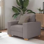 vidaXL Sofastoel Taupe 60 cm Stof, Huis en Inrichting, Verzenden, Nieuw, Stof