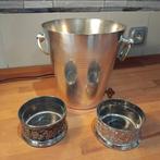 Champagne koeler (1990) - zilveren metaal, - + 2, Antiek en Kunst