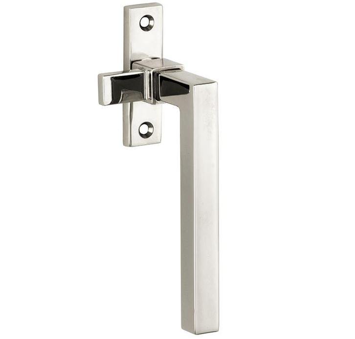 Raamboom Met sluitplaat rechts Kare glans nikkel, Doe-het-zelf en Verbouw, Glas en Ramen, Verzenden