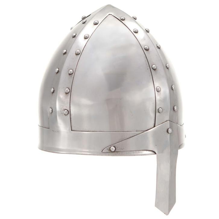 vidaXL Ridderhelm middeleeuws replica LARP staal, Verzamelen, Overige Verzamelen, Nieuw, Verzenden