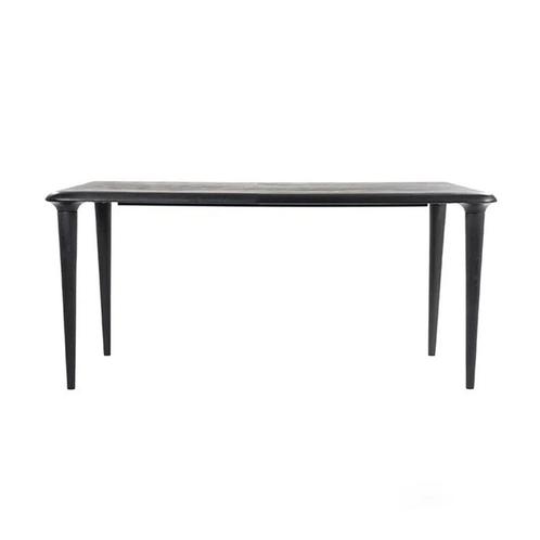 *WOONWINKEL* Eleonora Jiska Eettafel Zwart Mangohout 160x90, Huis en Inrichting, Tafels | Eettafels, Nieuw, Verzenden