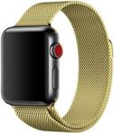 Apple Watch milanese band - goud - iwatch - Horlogeband